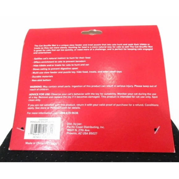 NWT Merry & Bright Cat Snuffle Toy Treat‎ Mat - Picture 5 of 9